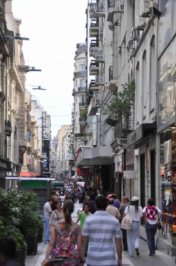 Calle Florida, em Buenos Aires, capital da Argentina